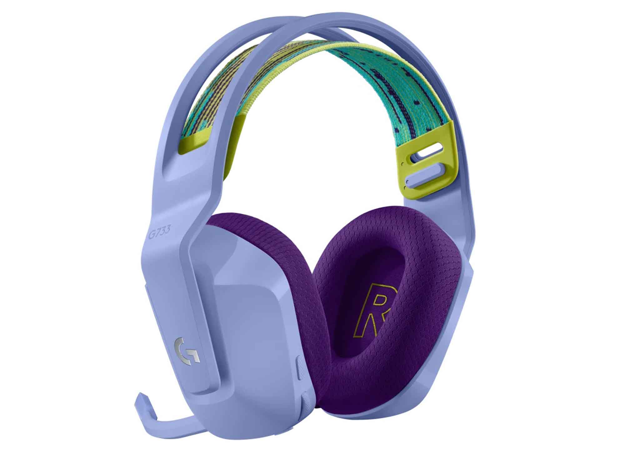 Headphone Logitech G733 Lightspeed Wireless Rgb Gaming Lilac L981 000890 8947